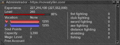 Signature for player Administrador